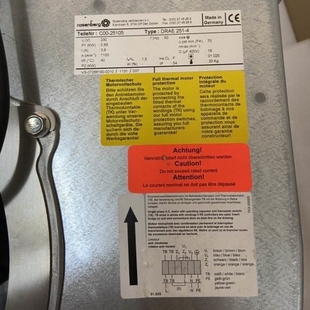 251 全铁耐高温鼓 德国进口 3.9A 230V DRAE 25105 coo 议价