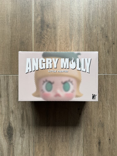 POPMART泡泡玛特Molly20周年纪念款小画家手办潮流玩具公仔摆件