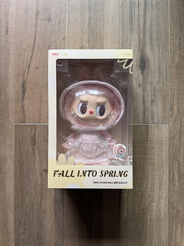 POPMART泡泡玛特LABUBU春日花花甜心系列 MOKOKO二代搪胶毛绒公仔