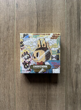 泡泡玛特 POPMART HOW2WORK CTC  THE MONSTERS LABUBU拉布布卡牌