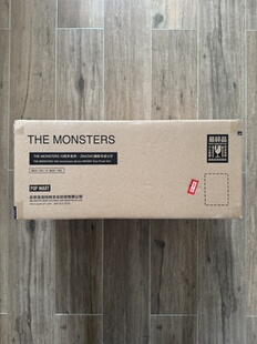 ZIMOMO 10周年 POPMART 泡泡玛特 THE MONSTERS 搪胶毛绒公仔礼物