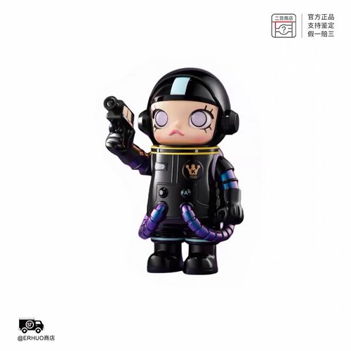 POPMART泡泡玛特MEGA SPACE MOLLY厄瑞波斯 400%潮玩珍藏手办摆件