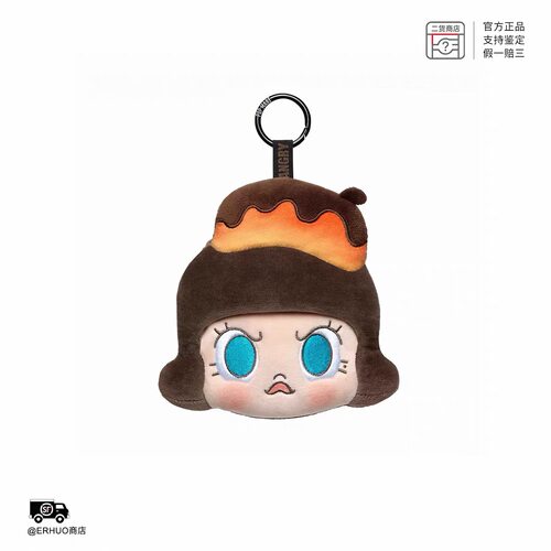 POPMART泡泡玛特Angry Molly 20周年展览限定毛绒卡包周边衍生品
