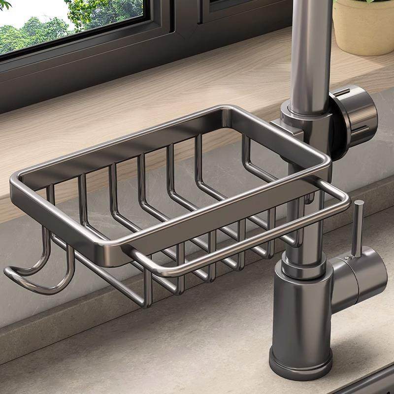 厨房水龙头置物架洗碗洗菜池水槽用品家用抹布海绵沥水挂篮收纳架,厨房/烹饪用具,抹布架/厨房清洁收纳架,淘宝优惠券,粉丝福利购,淘宝优惠卷