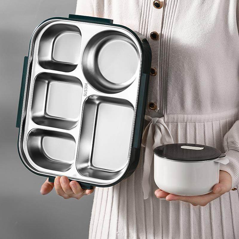饭盒可进微波炉专用316不锈钢分格不串味学生食堂打包送饭送餐具,餐饮具,保鲜盒,淘宝优惠券,粉丝福利购,淘宝优惠卷