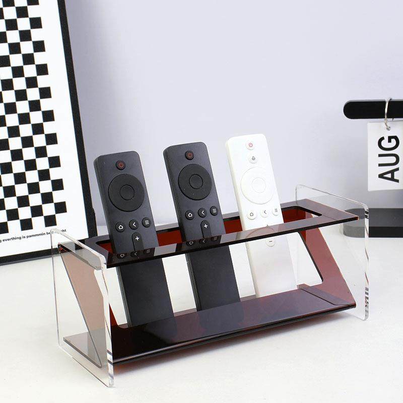 亚克力桌面置物架轻奢客厅茶几摆件多功能创意遥控器收,收纳整理,书桌收纳置物架,淘宝优惠券,粉丝福利购,淘宝优惠卷