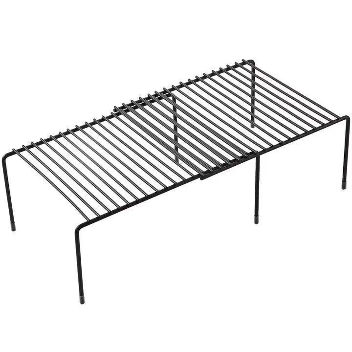 厨房伸缩置物架下水槽橱柜碗碟炒菜锅厨具分层架调味瓶整理收纳架