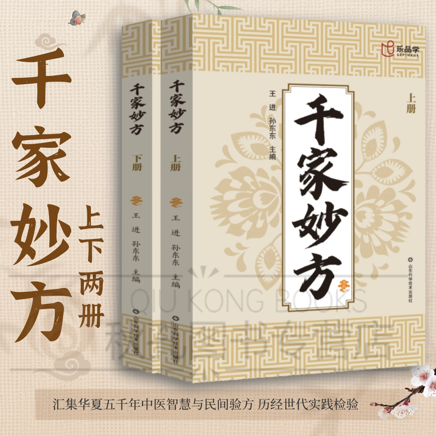 正版】千家妙方 上下册中医养生入门妙手回春民间偏方奇效方黄帝内经秘方千金药方良方配方制用法功效家庭养生百科全书
