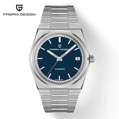 Pagani伯佳尼新款男士全自动机械手表夜光防水商务不锈钢男表1753