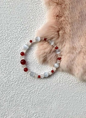 「红妆予你」新中式红玛瑙手链