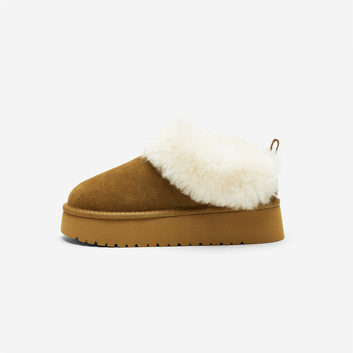 NineWest/玖熙雪地靴女厚底保暖