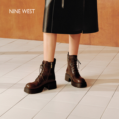 经典复古英伦风厚底马丁靴