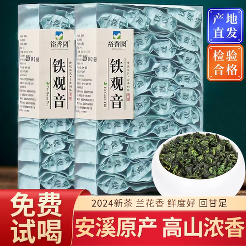新茶铁观音茶叶浓香型特级小包装