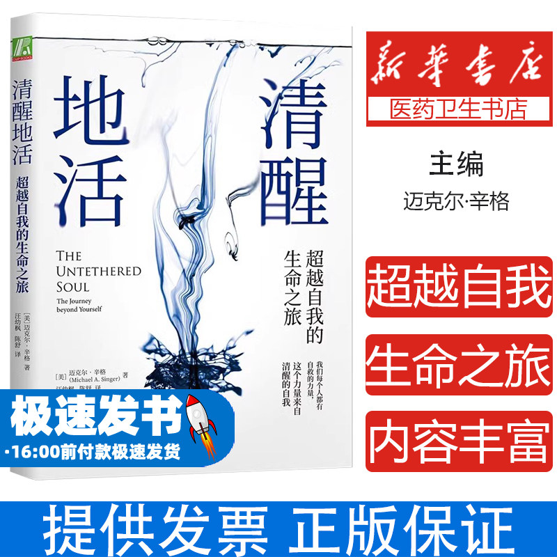 清醒地活：超越自我的生命之旅  迈克尔辛格 著 正版书籍