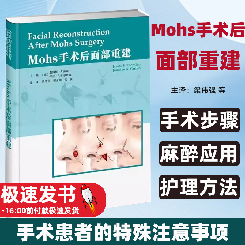 Mohs手术后面部重建主编
