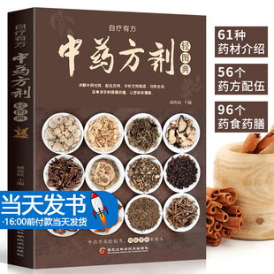 对症调理养生药膳食谱书 中药方剂轻图典 中药材图鉴大全百科书 中药方剂配伍书籍 常见中药材功效解读中药知识入门中医养生食疗书