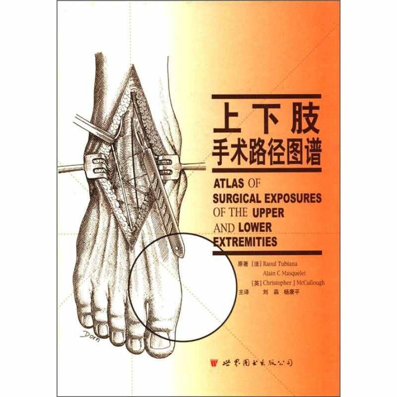 上下肢手术路径图谱瑞奥刘淼杨康平世界图书出版社9787506250368外科学骨科切口选择筋膜处理技术手术入路解剖插图临床外科医生参