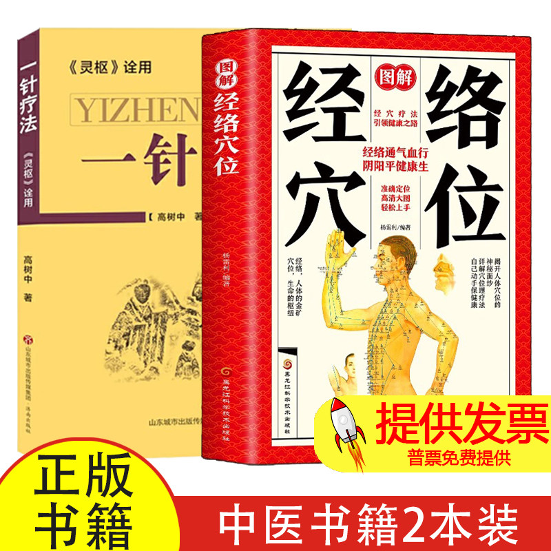 一针疗法灵枢诠用+图解经络穴位