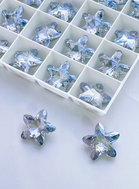 原装进口施家海星 4754 13*13.5MM 蓝色魅影BLSH