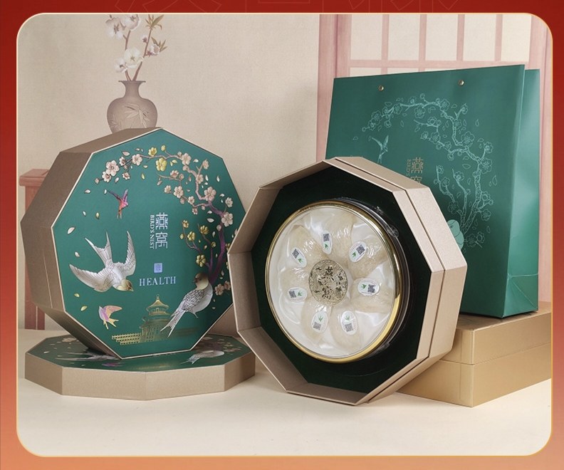 马来西亚工厂溯源码足干燕窝孕妇滋补礼盒燕窝干盏送礼伴手礼