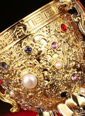 金瓯永固杯酒具工艺品乾隆酒杯居家装饰品摆件礼品 古典工艺