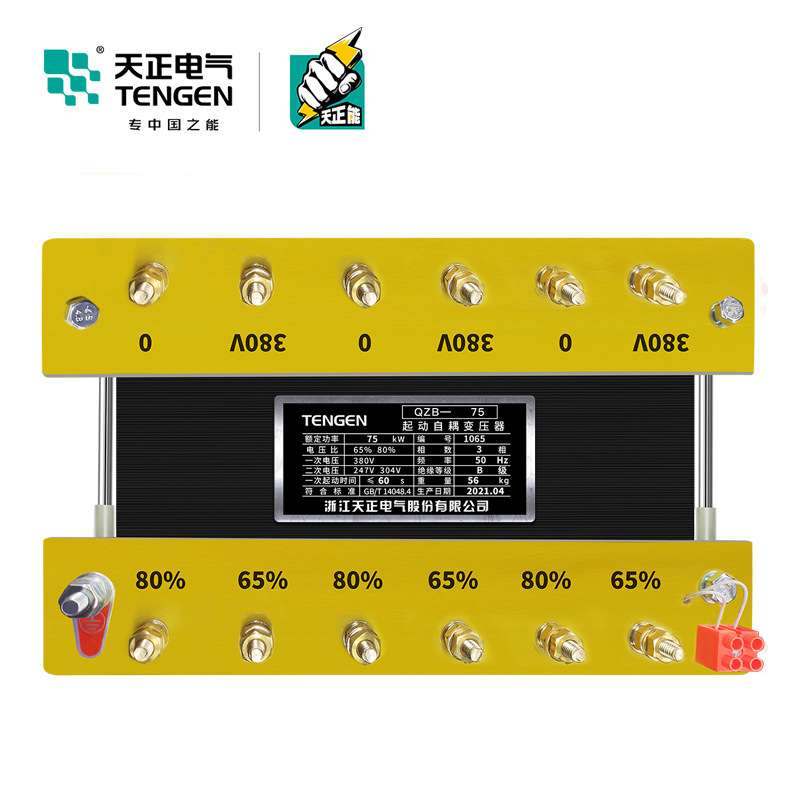 天正电气自耦式减压变压器QZB系列三相降压电机软起动控制电动机