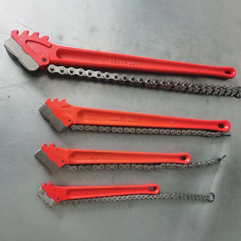 美式重型链条钳TD06A-4管子钳机油滤清器扳手管子钳可调式链条钳