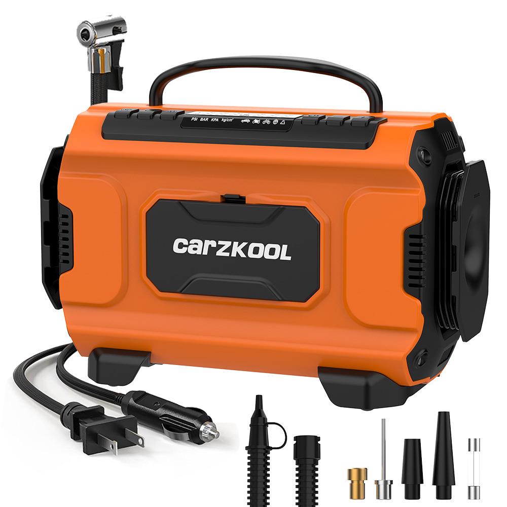 便携式应急户外鼓风机车载充气泵家车两用智能轮胎充气玩具打气泵