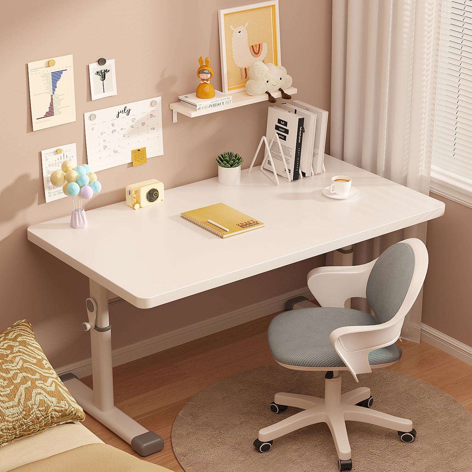 儿童学习升降桌书桌学生家用课桌椅写字桌椅套装作业电脑桌子