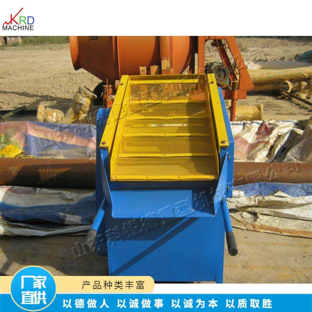 全自动砂石分选设备 建筑工地震动式筛沙机 电动粮食筛选设备