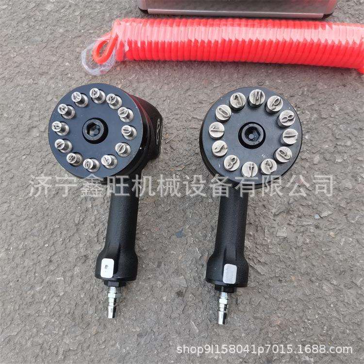 LZH-10气动砸号机 金属钢板铁件快速打号机 ZM-8单头手持打标机