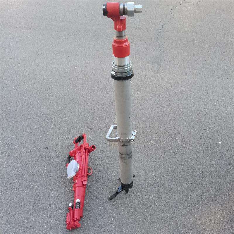 7665MZ双级气腿凿岩机 隧道气动风钻 手持式岩石凿孔打眼机