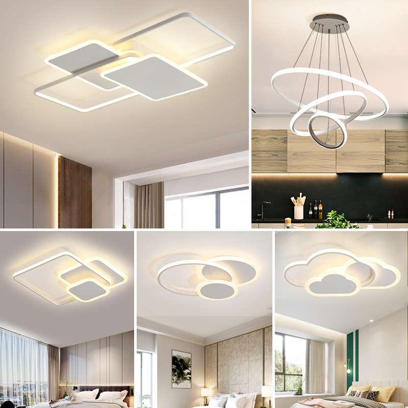 LED灯具套餐组合三室两厅现代简约客厅灯卧室灯餐厅灯儿童房灯饰