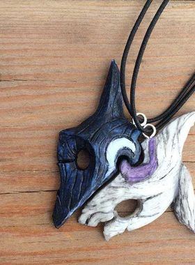 英雄联盟周边项链镀银学生男女