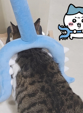 毛绒逗猫玩具chiikawa讨伐棒吉伊卡哇小八吉伊乌萨奇周边猫咪玩具