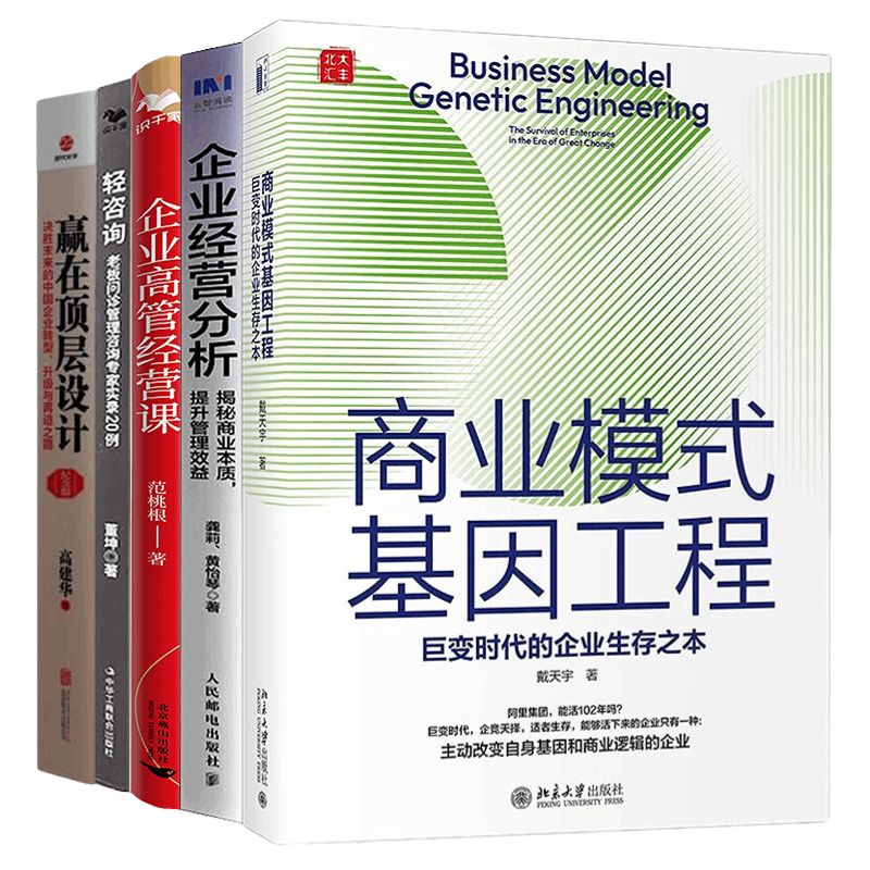 企业商业模式的顶层设计5本套