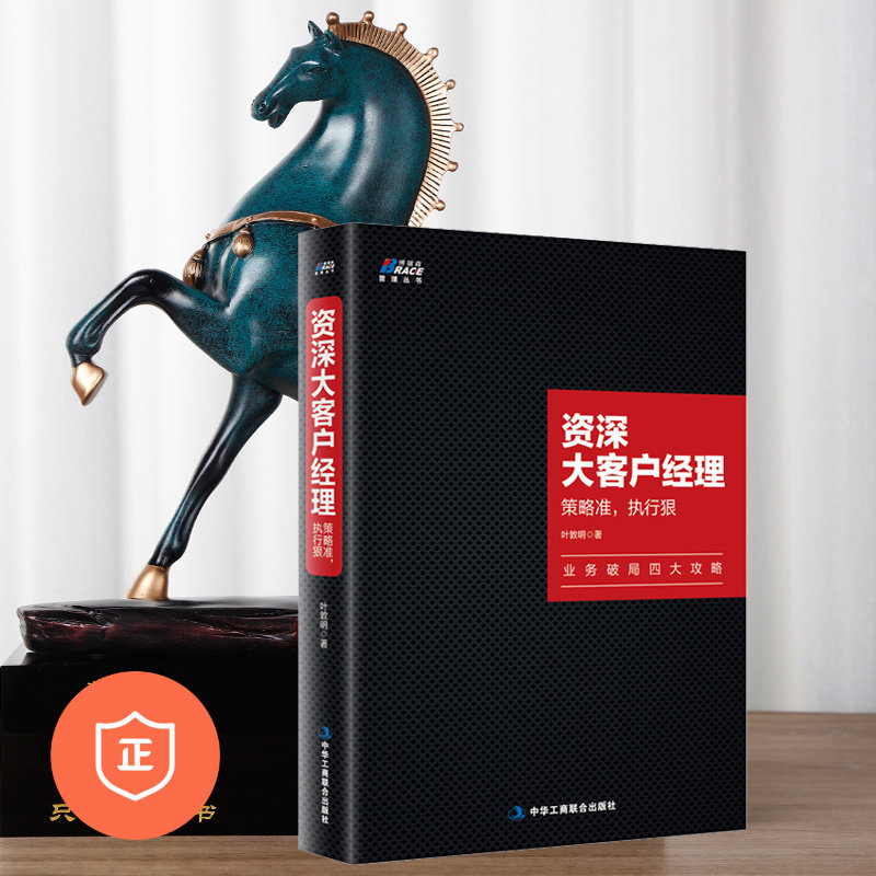 【正版】大客户经理 策略准 执行狠 叶敦明大客户经理职场宝典业务破局业务员推销员 直销电话销售大客户管理营销