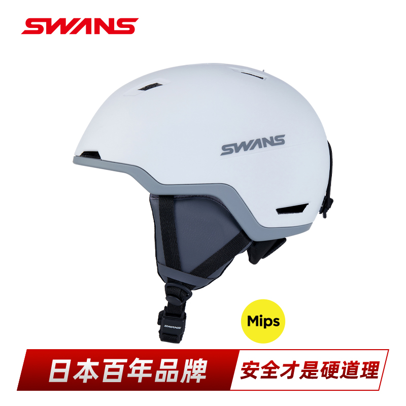 SWANS半盔安全CE认证滑雪头盔