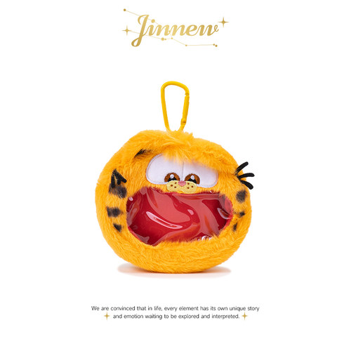 Jinnew正版可爱加菲猫痛包零钱包