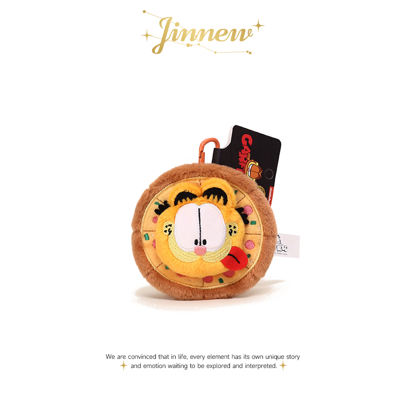 Jinnew正版联名加菲猫零钱包挂件