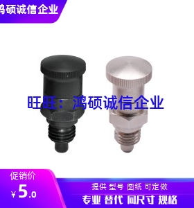 ZAY01-M10/M12/M16/M20 ZAY05-M10/M12/M16/M20 分度销