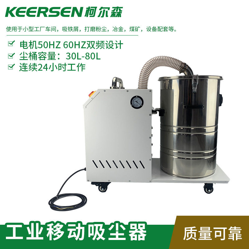 面粉烟雾粉尘收集除尘器 工业打磨粉尘吸尘器 车间地面粉尘吸尘器