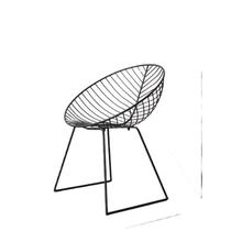 北欧户外铁艺椅子单人简约镂空靠背扶手桌椅简约酒店奶茶店椅子i.