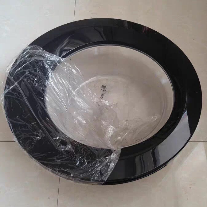 美的滚筒洗衣机10公斤家用洗烘一体MG100V33WY玻璃观察门一套总成