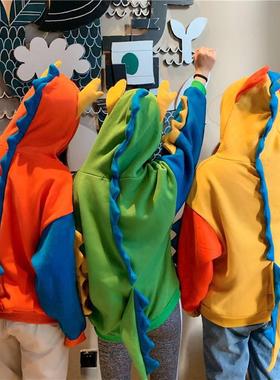 hoodies pullover patchwork new kawaii sudadera tops women