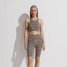 Leopard print sexy womens polyester-spandex fabric