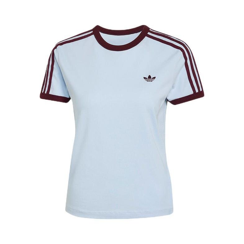 XHH Adidas originals  3 Stripes 圆领休闲短袖 T恤 女款 KD3684