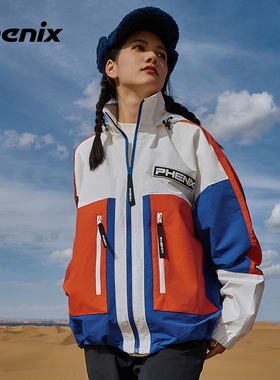 速发phe斯山菲尼克i情侣款冲锋衣男户外防风防水登x服宽松骑行外