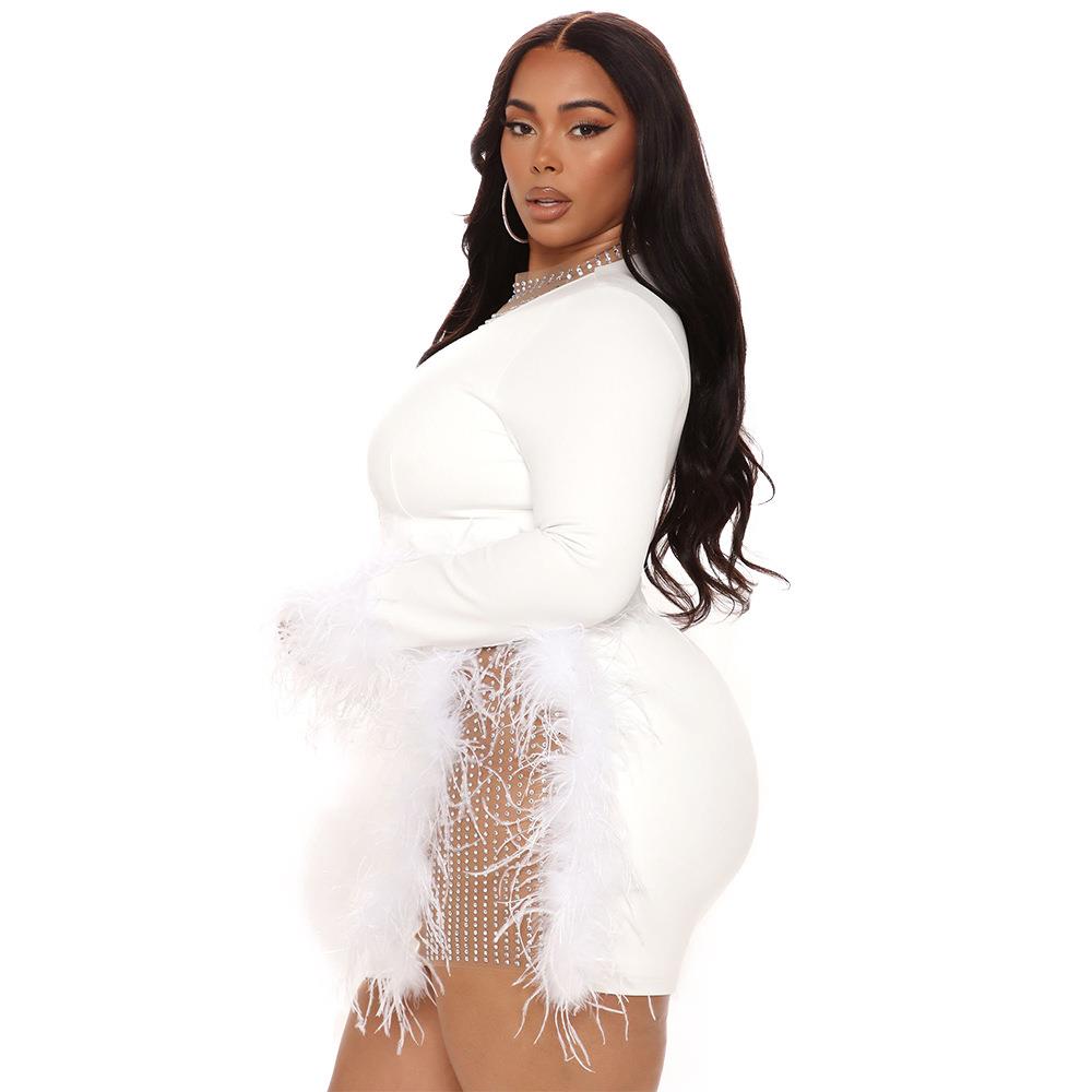 plus sexy see-through slimming hip-hugging hip-hugging