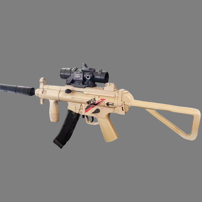 SJ电动连发科教模型MP5k金波后托版训练道具解压玩具肥肥钢镚